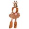 Adorable Deer Motif Child Costume with Dress Tail and Flower Headband, Perfect for Themed Parties